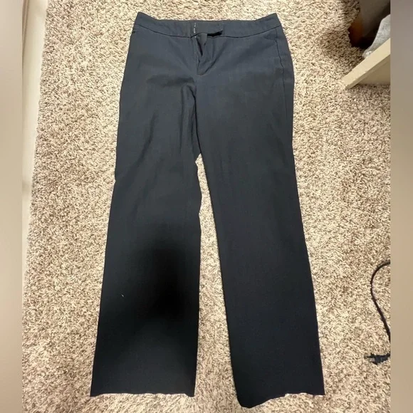 RAFAELLA black striped dress pants size 8 short - Picture 3 of 3